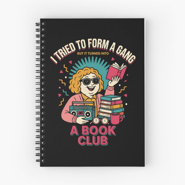 Item preview, I Tried to Form A Gang But It Turned Into A Book Club designed and sold by Redgiant87x.