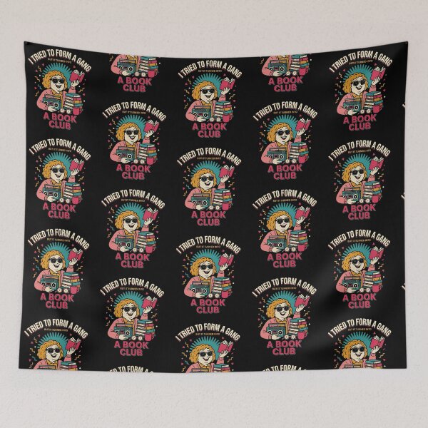 Item preview, I Tried to Form A Gang But It Turned Into A Book Club designed and sold by Redgiant87x.
