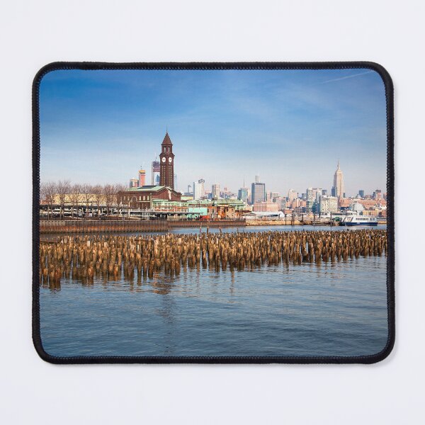 Item preview, Hoboken Terminal - Hudson River, Manhattan View designed and sold by DGMaxShop.