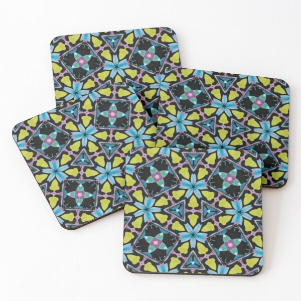 Item preview, Blue Spring Iris Pattern designed and sold by Shy Fractal Designs.