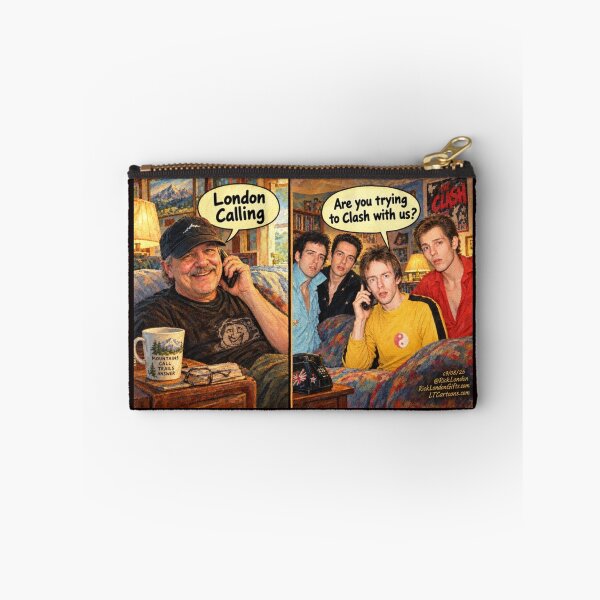 Item preview, London Calling Cartoon – The Clash Parody Humor by Rick London designed and sold by Rick London Gifts.