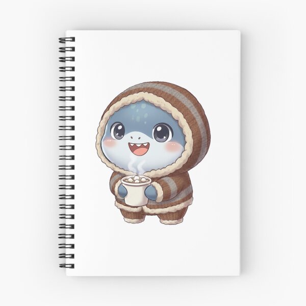 Item preview, Hot Cocoa Shark designed and sold by Nature's Chibis.