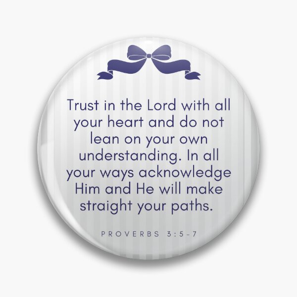 Item preview, Trust in the Lord (Proverbs 3:5-7) designed and sold by DEWDesigns.