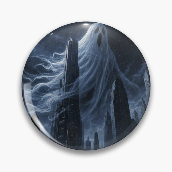 Item preview, Giant Ghost Above the City designed and sold by Phil Perkins.