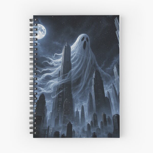 Item preview, Giant Ghost Above the City designed and sold by Phil Perkins.