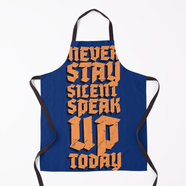 Item preview,  "Never Stay Silent Speak Up Today" Motivational Typography  designed and sold by Creatby7030.