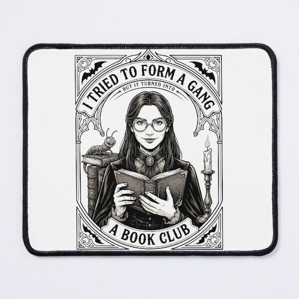 Item preview, I Tried to Form A Gang But It Turned Into A Book Club designed and sold by Redgiant87x.