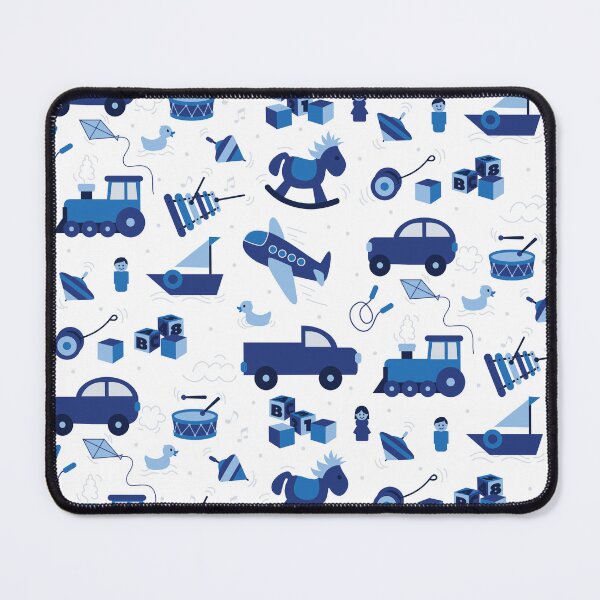 Item preview, Vintage Toddler Kids Play Toys in Blue designed and sold by VintageStyle.