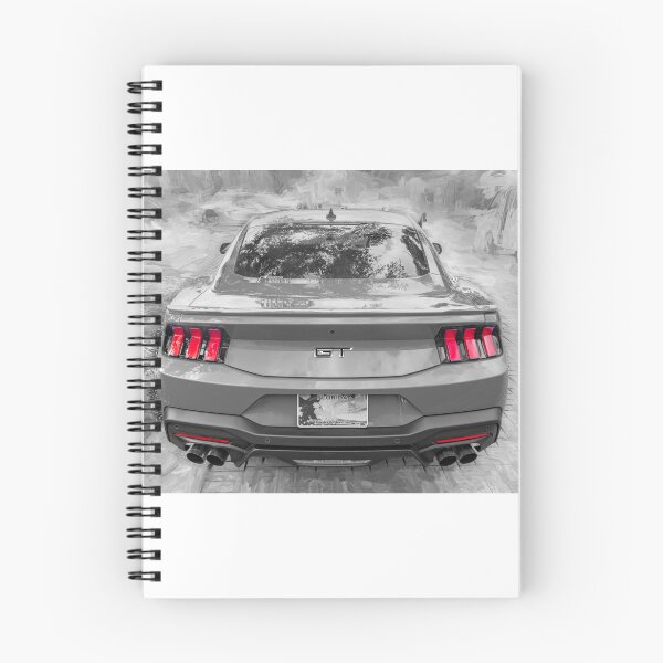 Item preview, 2025 Grabber Blue Ford Mustang GT 5.0 Premium Sports Car Art designed and sold by RichFrancoCars.