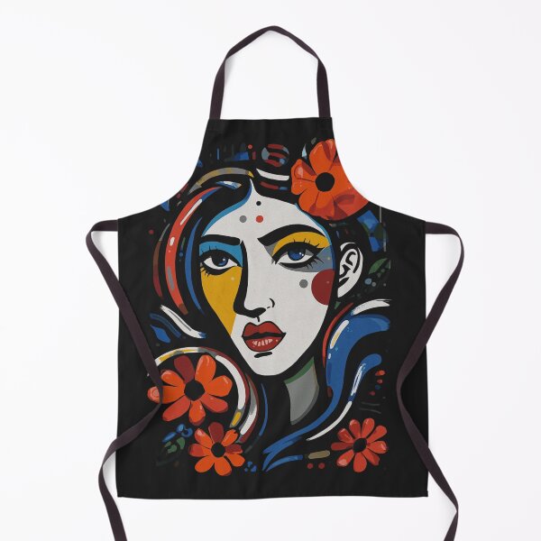 Item preview, Abstract Floral Woman Portrait Graphic Pop Art designed and sold by ERODED SELF.