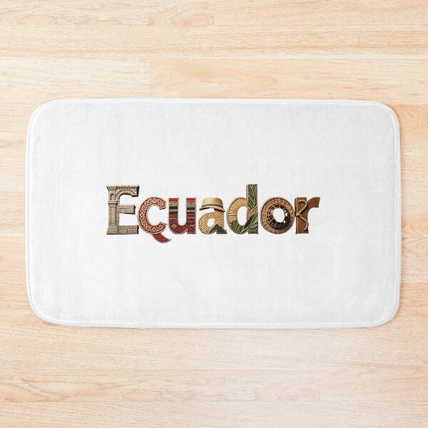Item preview, Ecuador – Culture & Nature Word Art designed and sold by VladisWorld.
