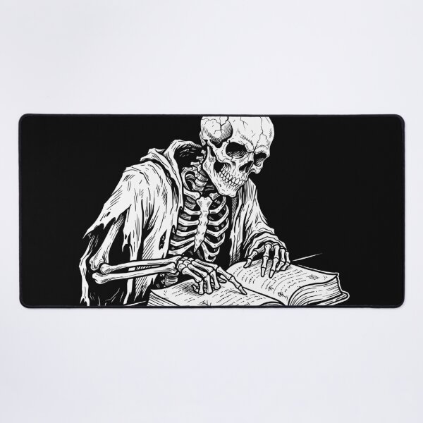 Item preview, Skeleton Reading an Ancient Book designed and sold by MisteryDesigner.