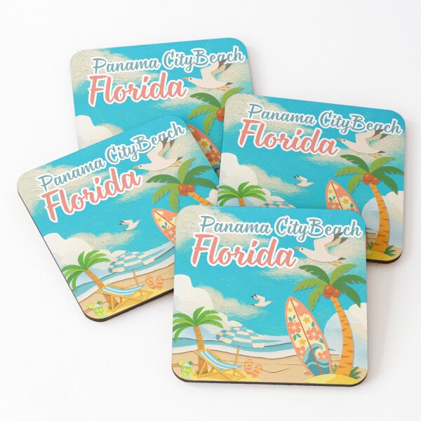 Item preview, Panama City Beach Florida | Cute Paper Craft Beach Art | Vacation Souvenir designed and sold by DonnaRaine.