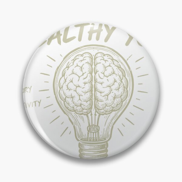 Item preview, Healthy Brain, Bright Habits T-shirt designed and sold by awesome-loob.