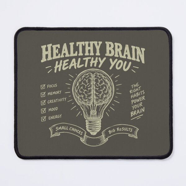 Item preview, Healthy Brain, Bright Habits T-shirt designed and sold by awesome-loob.