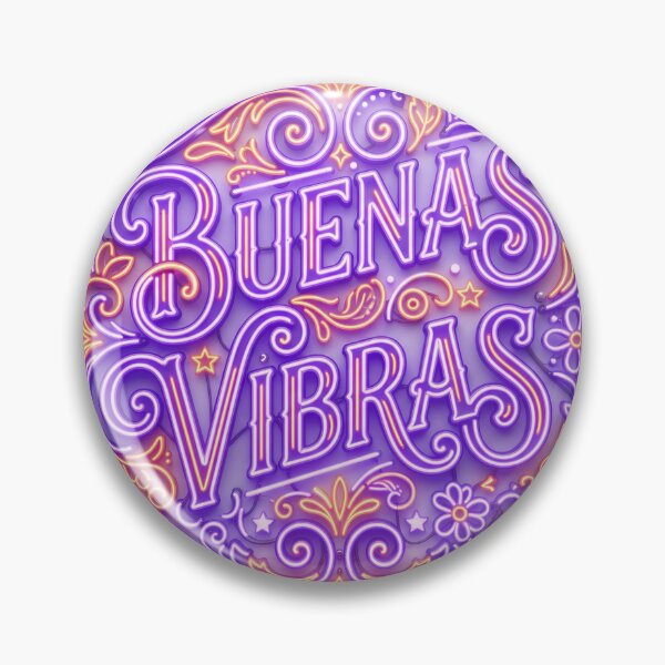 Item preview, Good Vibes Neon Sign – Violet Fillet designed and sold by Esencia Argentina.