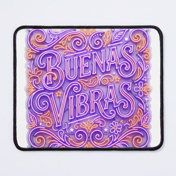 Item preview, Good Vibes Neon Sign – Violet Fillet designed and sold by Esencia Argentina.