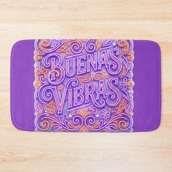 Item preview, Good Vibes Neon Sign – Violet Fillet designed and sold by Esencia Argentina.