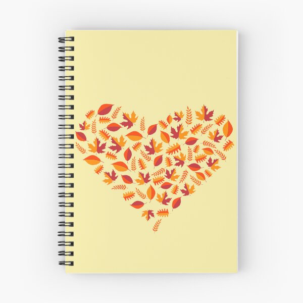 Item preview, Autumn Leaves Heart Fall Pattern Botanical Season designed and sold by SolutionsArt.