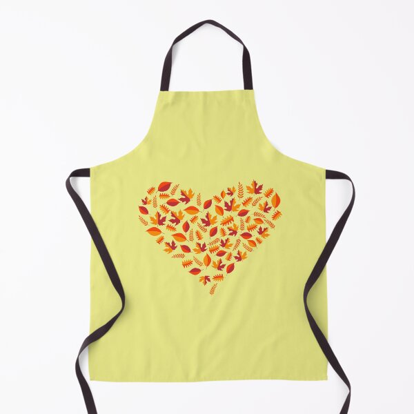 Item preview, Autumn Leaves Heart Fall Pattern Botanical Season designed and sold by SolutionsArt.