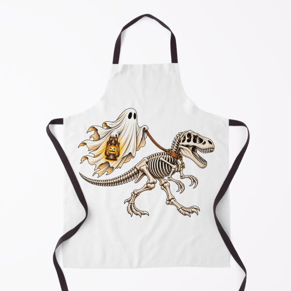 Item preview, Ghost Walking T Rex Skeleton Funny Halloween Dinosaur Spooky Pet Humor designed and sold by 76Valeria.