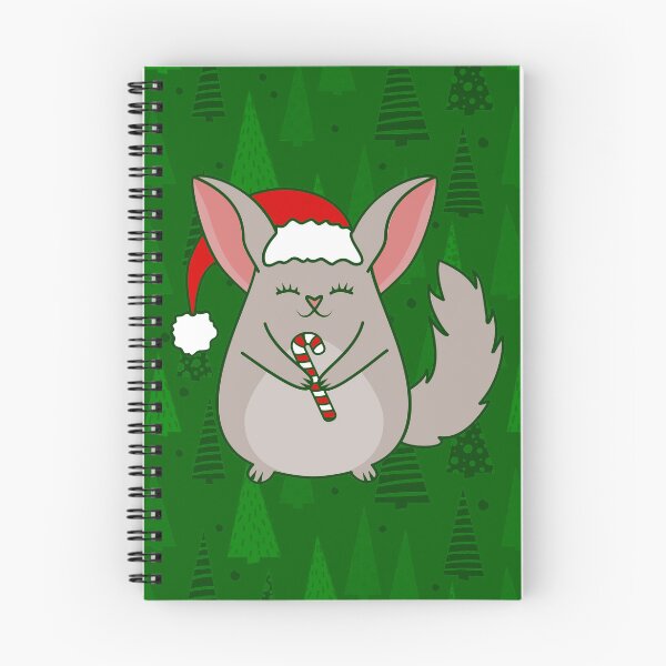 Item preview, christmas Chinchilla santa xmas tree green designed and sold by Gossip Rag.