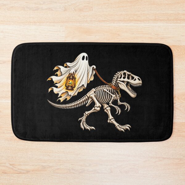 Item preview, Ghost Walking T Rex Skeleton Funny Halloween Dinosaur Spooky Pet Humor designed and sold by 76Valeria.