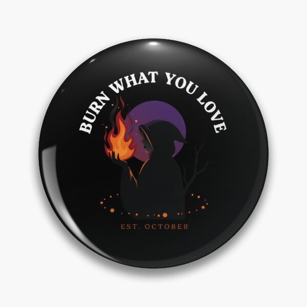 Item preview, Firewitch Burn It Down Halloween Witchn Graphic Tee v6 designed and sold by DarylWelsh2024.