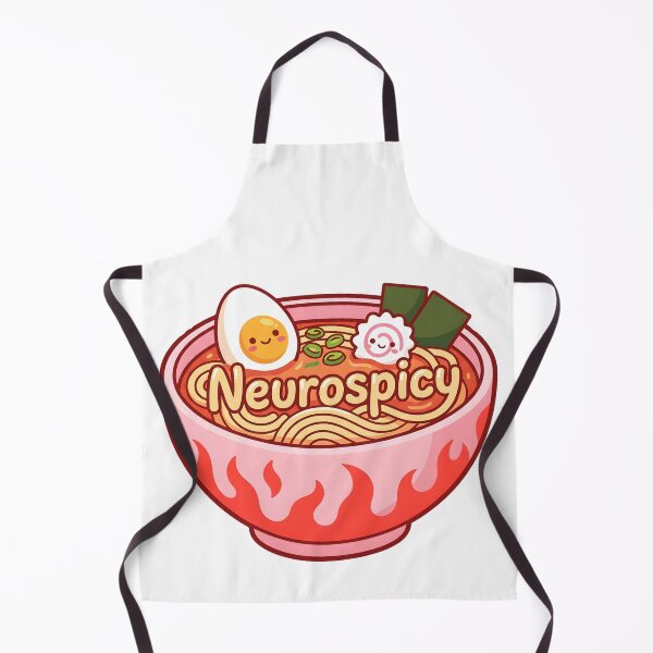 Item preview,  Neurospicy Kawaii Ramen Noodle Bowl Funny ADHD Autism Spicy Brain designed and sold by WorldShop17.