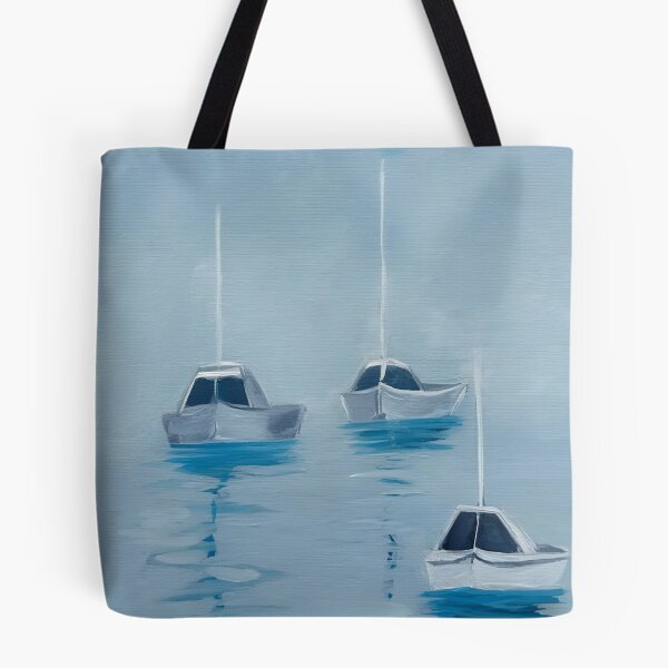 Item preview, Misty Lake Landscape Painting designed and sold by johannezm.