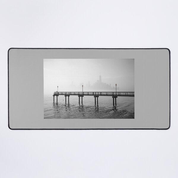 Item preview, Manhattan Fog - New York Cityscape designed and sold by DGMaxShop.