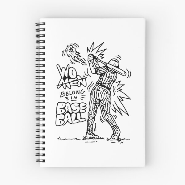 Item preview, Women Belong In Baseball designed and sold by SamWoodrt.