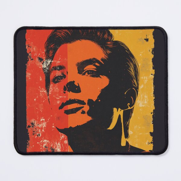 Item preview, Retro Propaganda Rock Star Portrait Street Art designed and sold by ERODED SELF.