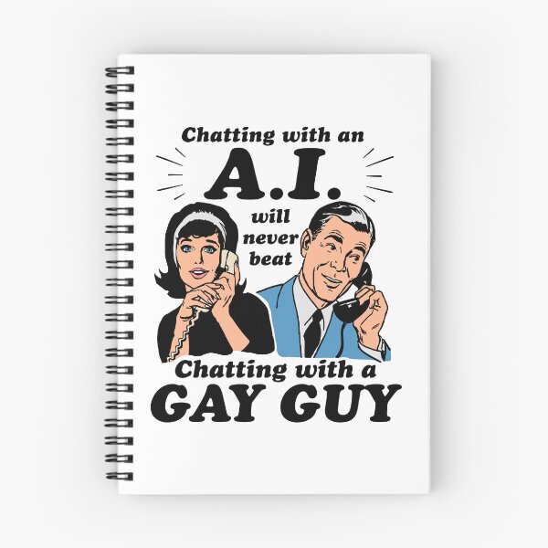 Item preview, Chatting With An AI Funny designed and sold by SamWoodrt.