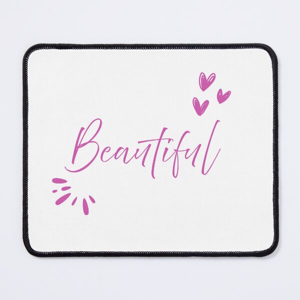 Item preview, Beautiful Pink Script Typography with Hearts - Graphic Design designed and sold by Telegant.