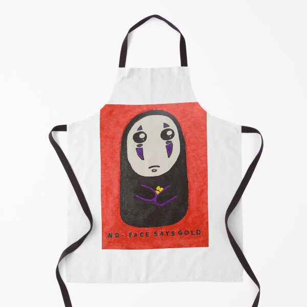 Item preview, Spirited Away's No-Face Says Gold Art designed and sold by MorvenCann93.