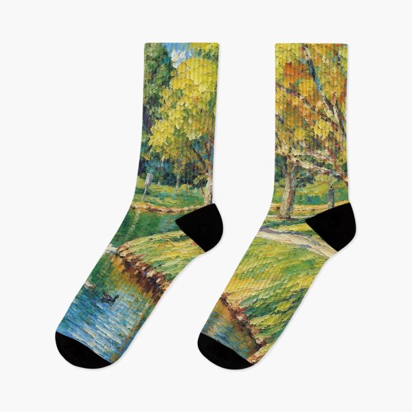 Item preview, Walking the dog by the Pond designed and sold by SuperCoolDuds.