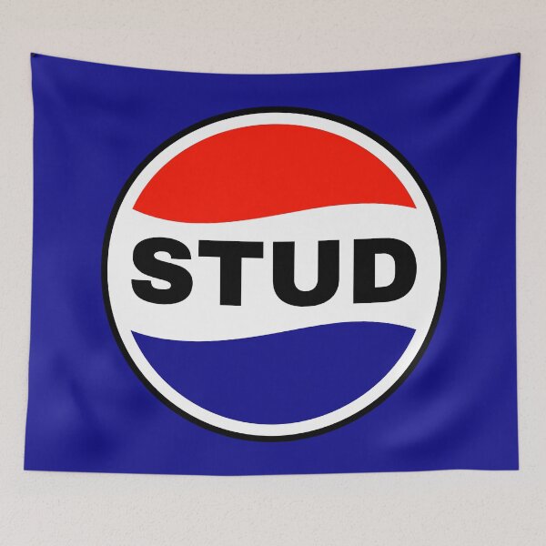 Item preview, Stud! - Retro Soda Logo Parody  designed and sold by Deviant Logic Design.