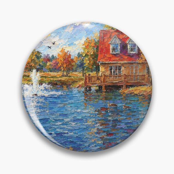 Artikelvorschau, Angeln am Cottage Pond entworfen und verkauft von SuperCoolDuds.