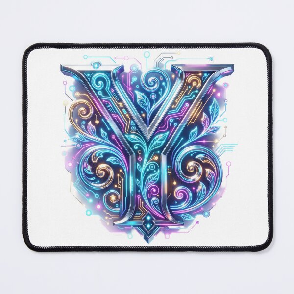 Item preview, Capital Letter Y – Cybernetic Fillet Neon Monogram designed and sold by Esencia Argentina.