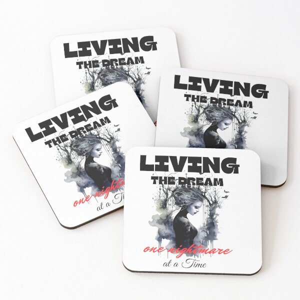 Item preview, Living the Dream one nightmare at a time designed and sold by leshewle.