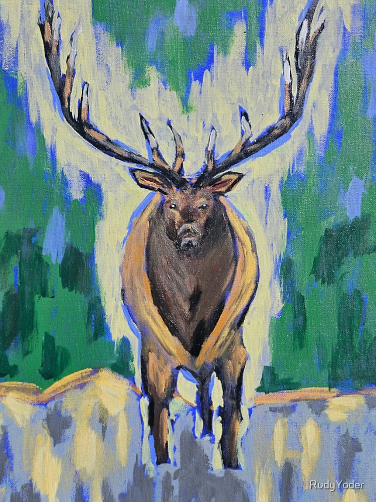Thumbnail 4 of 4, iPhone Case, Elk Bugle designed and sold by RudyYoder.