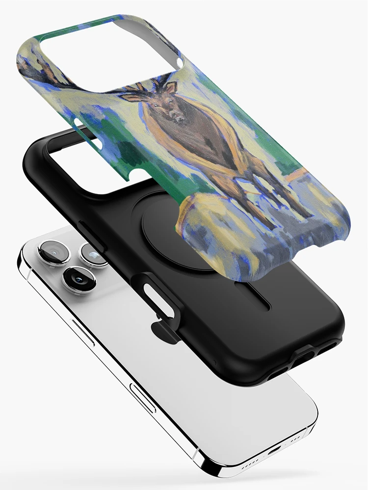 Thumbnail 2 of 4, iPhone Case, Elk Bugle designed and sold by RudyYoder.