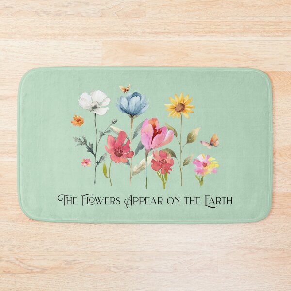 Item preview, Flowers Appear on the Earth designed and sold by Sachie's Studio.
