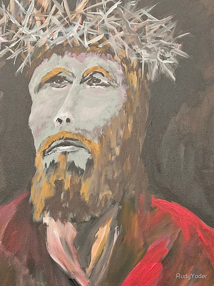 Aperçu 5 sur 5. Coque iPhone avec l'œuvre Christ créée et vendue par RudyYoder.