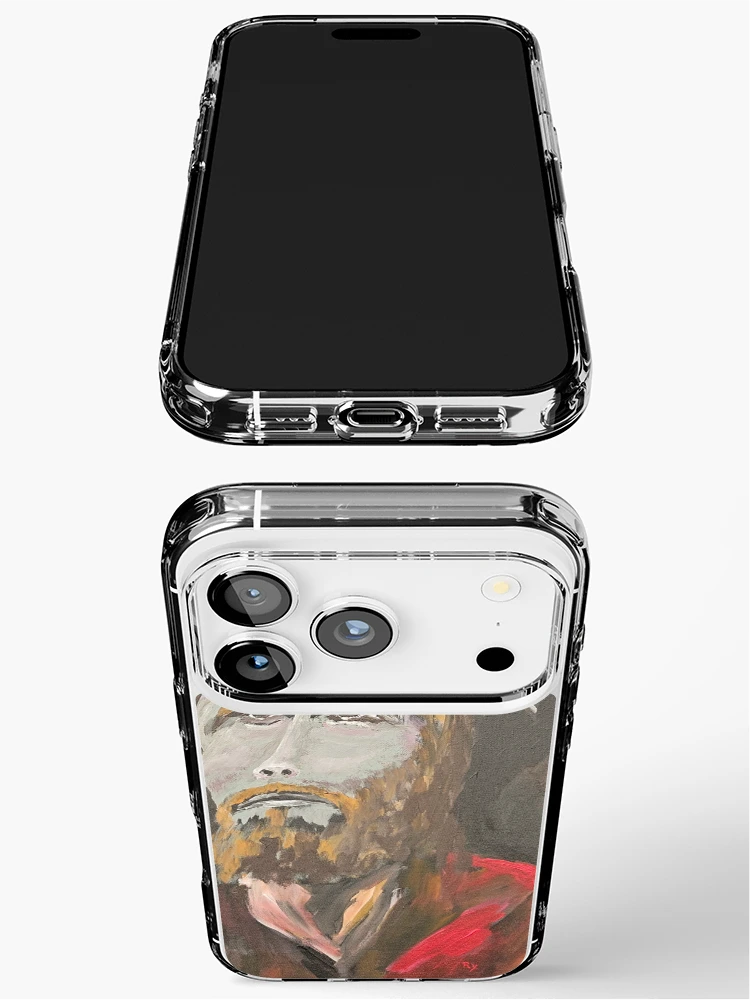Aperçu 3 sur 5. Coque iPhone avec l'œuvre Christ créée et vendue par RudyYoder.
