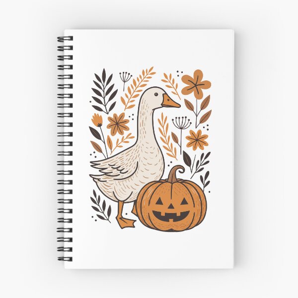 Item preview, Halloween Goose Floral Fall designed and sold by SamWoodrt.