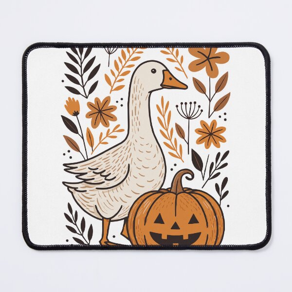 Item preview, Halloween Goose Floral Fall designed and sold by SamWoodrt.