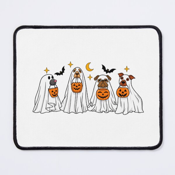 Item preview, Halloween Dog Ghost Pumpkin designed and sold by SamWoodrt.