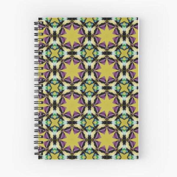 Item preview, Bright Spring Star Pattern designed and sold by Shy Fractal Designs.